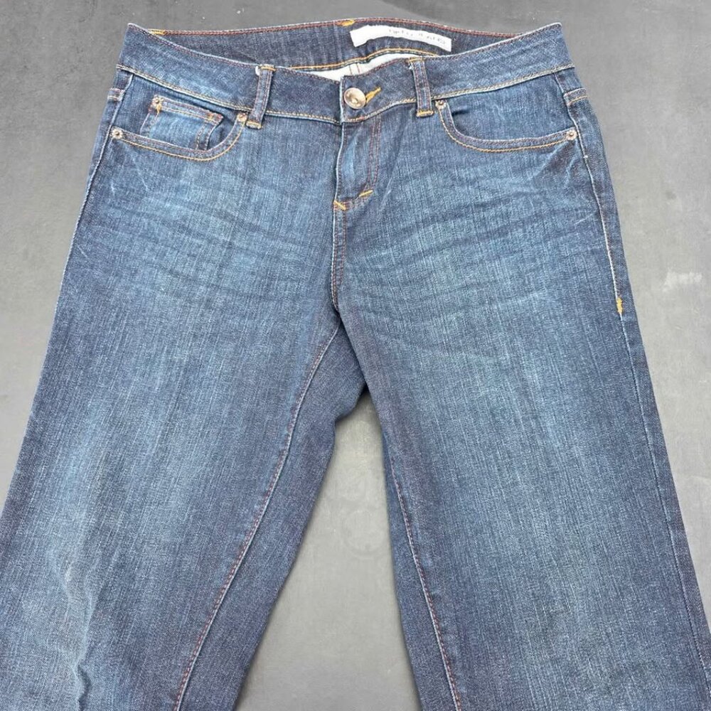 DKNY Jeans Size 8 - Flap Back Pocket KCMUJ055 S450